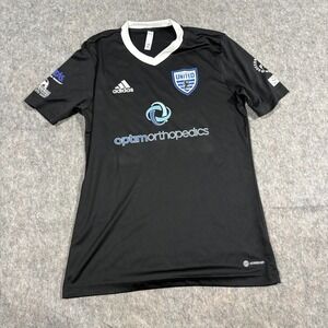 Adidas Women's Jersey Size Small Black Football Soccer Top Optim Orthopedics #35